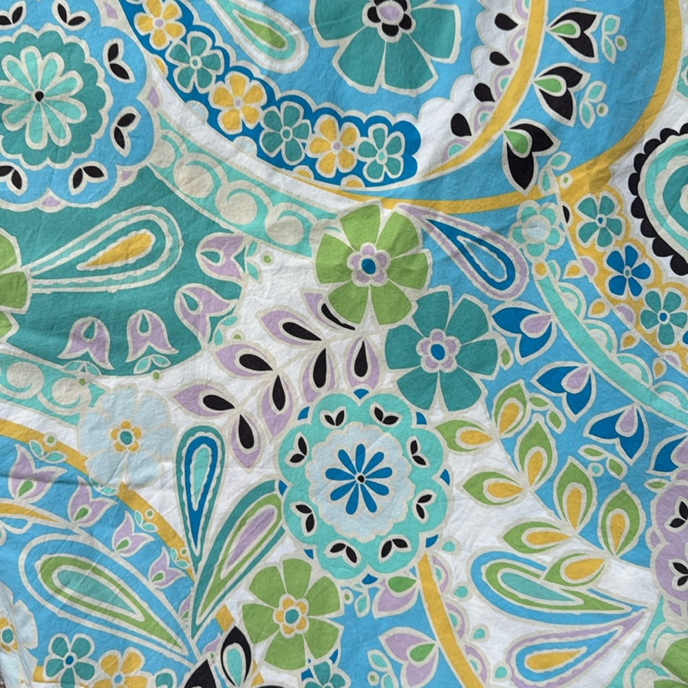 Pottery Barn Teen Paisley Pop Duvet Cover -Full/Queen